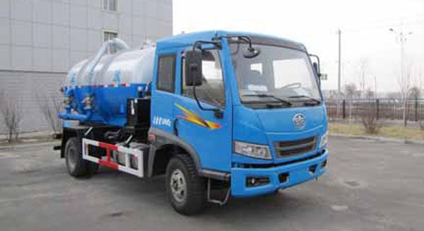 解放單橋吸汙車