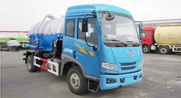 解放單橋吸汙車