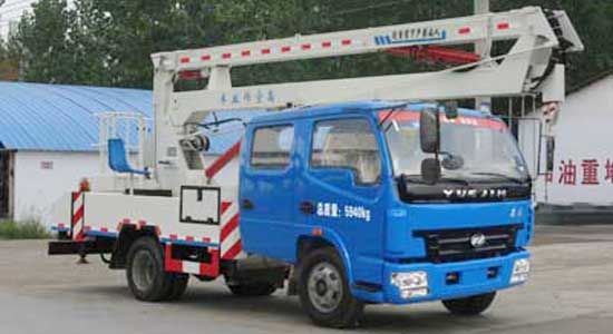 躍進單橋雙排高空作業車