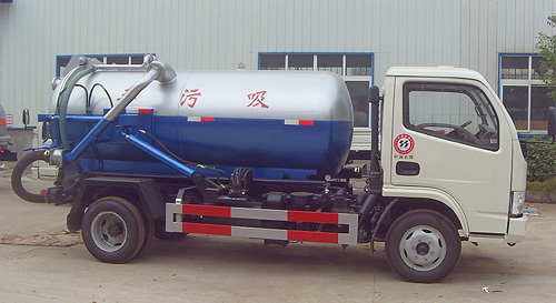 東風福瑞卡農村沼氣池專用吸汙車